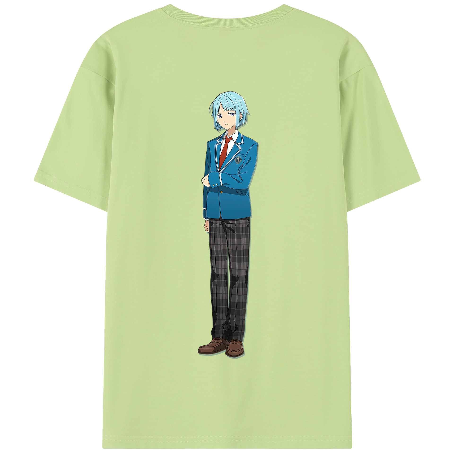 （画像用） あんさんぶるスターズ! Ensemble Stars 綿100％半袖Tシャツ（背面プリント）